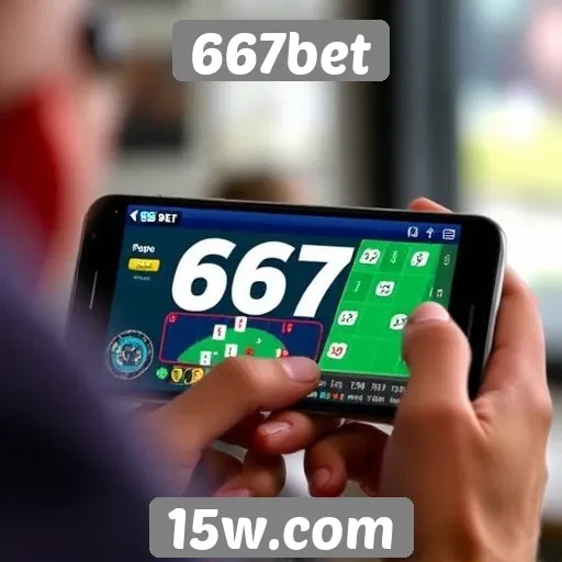 Experiência do usuário em dispositivos móveis no 667bet